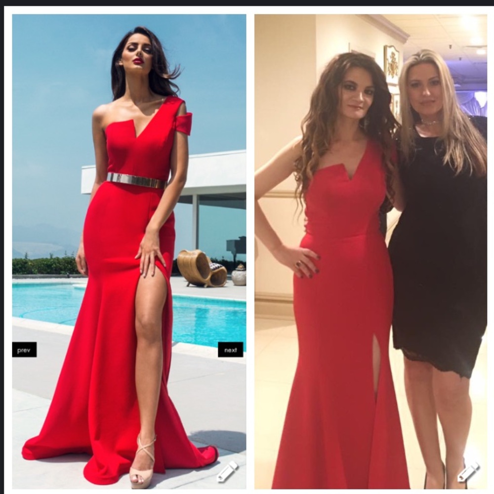Gorgeous Nicole Bakti gown